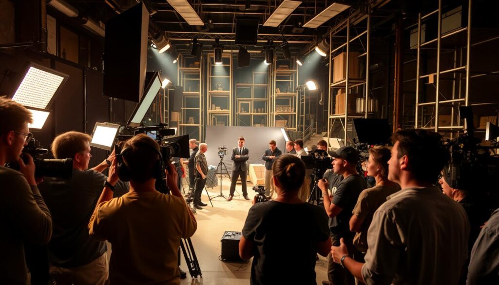 bastidores do cinema