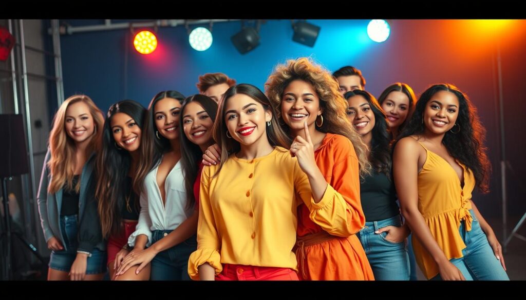 celebridades emergentes