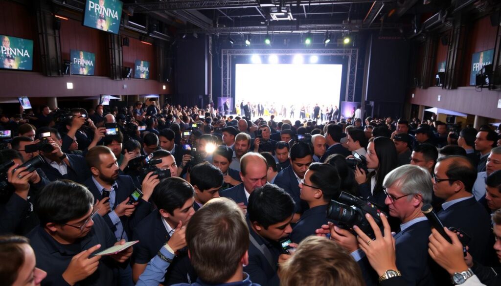 cobertura de eventos