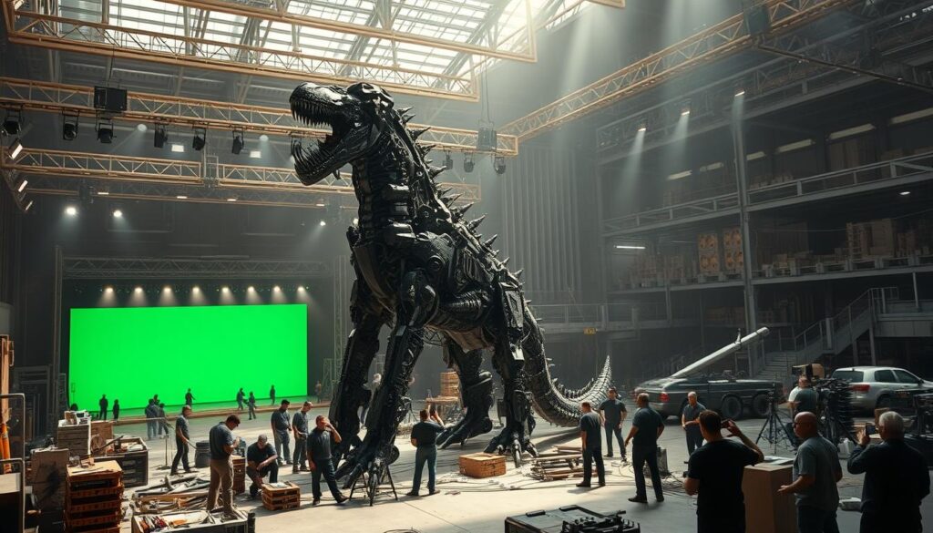 efeitos especiais em Hollywood