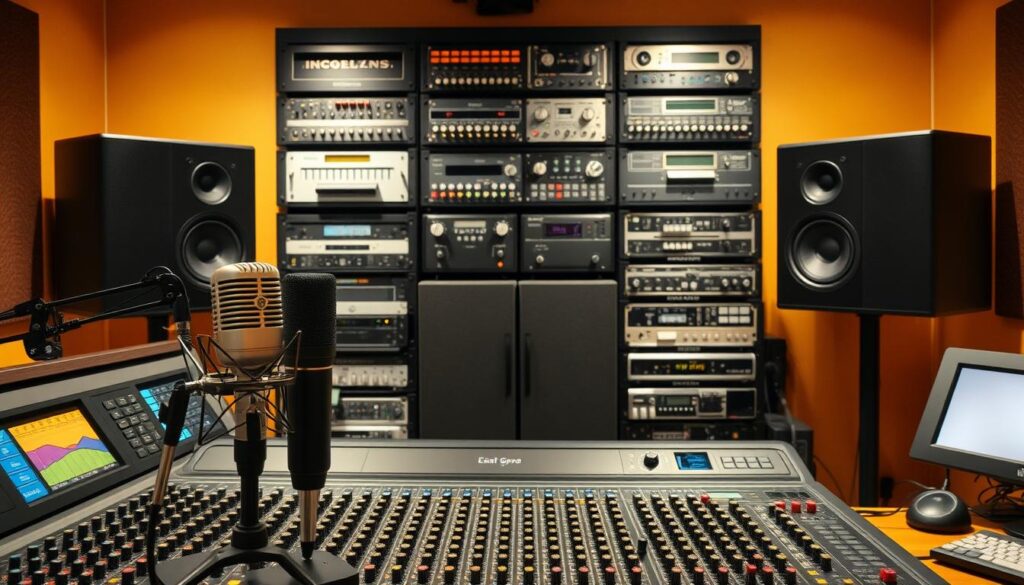 equipamentos de áudio