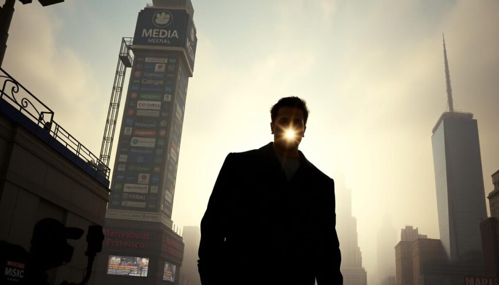 influência da mídia na imagem pública