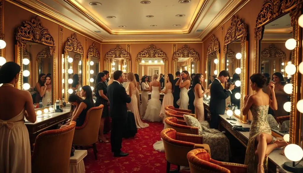 bastidores de Hollywood