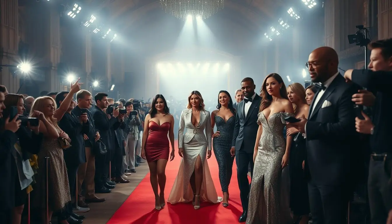 bastidores de famosos, vida das celebridades, fama e carreira