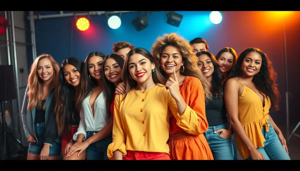 celebridades emergentes