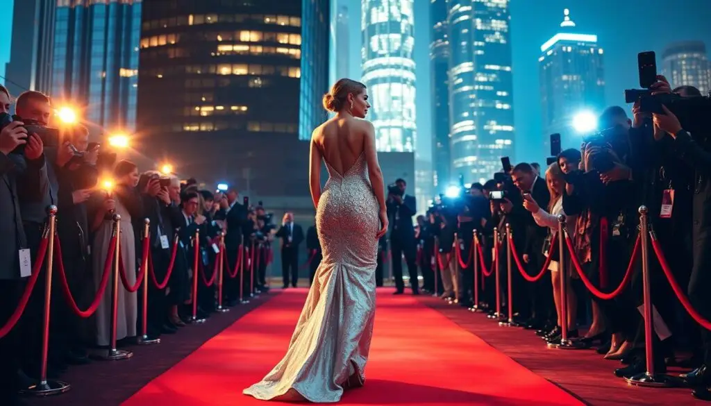 estilo de famosos no tapete vermelho