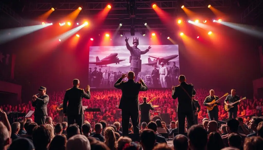 ex-militares na música