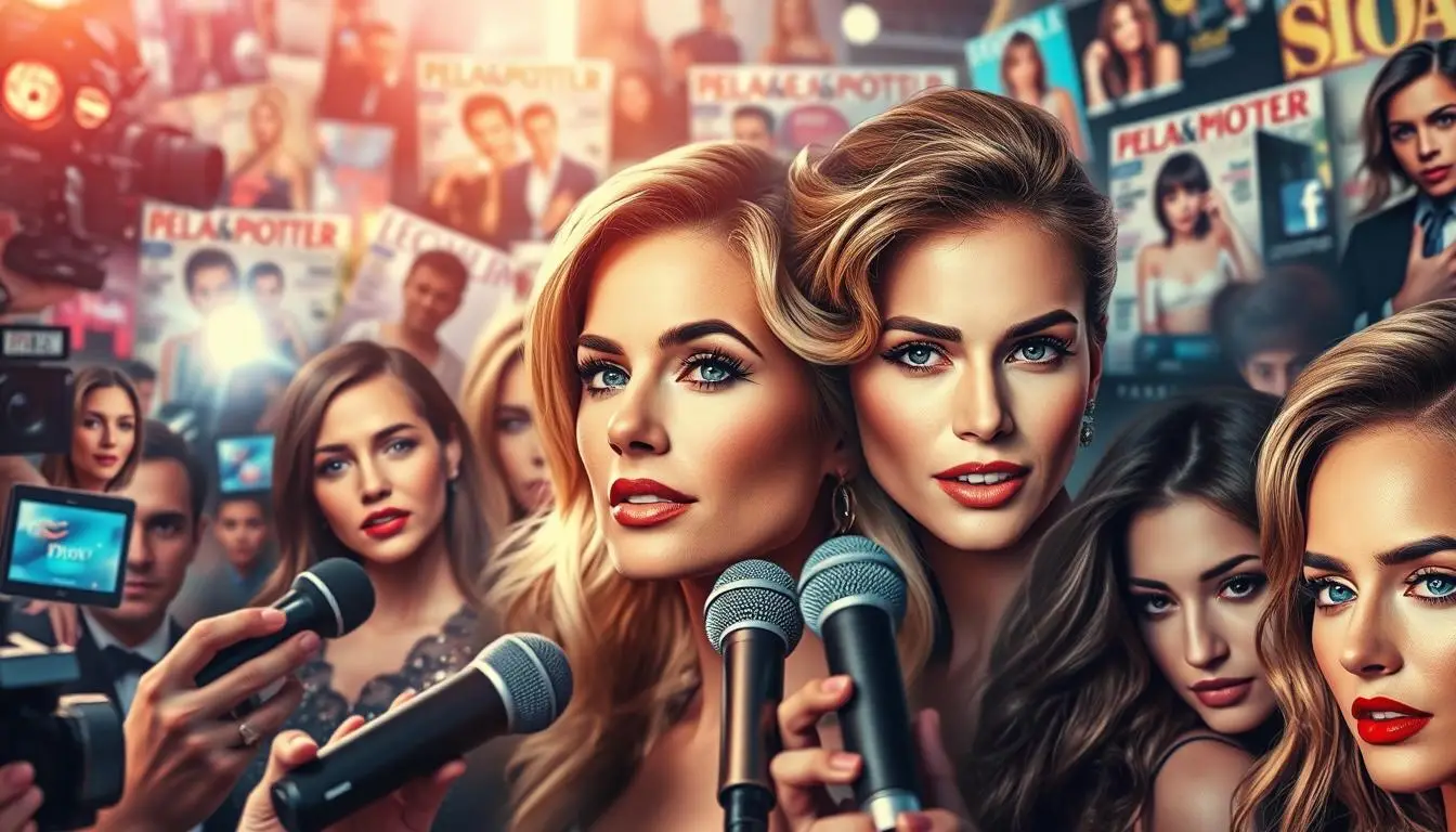 imagem pública, mídia e fama, reputação de famosos