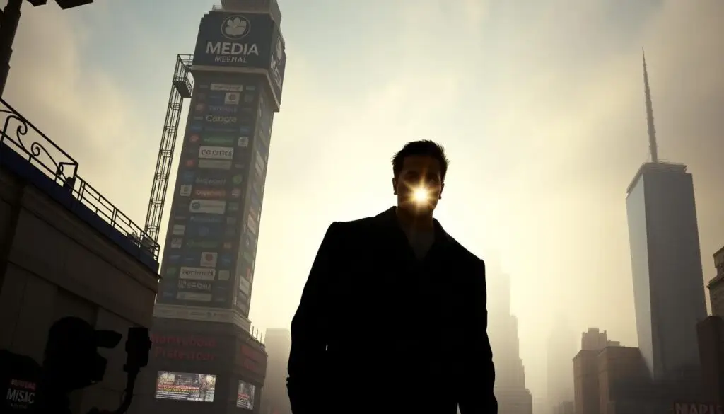 influência da mídia na imagem pública