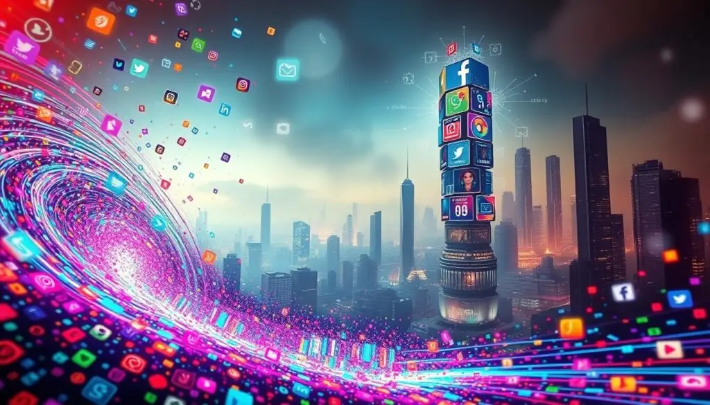 influência nas redes sociais