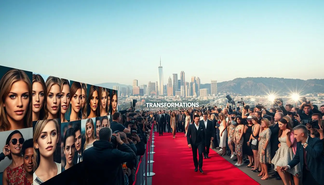 mudanças de visual, celebridades de Hollywood, curiosidades pop