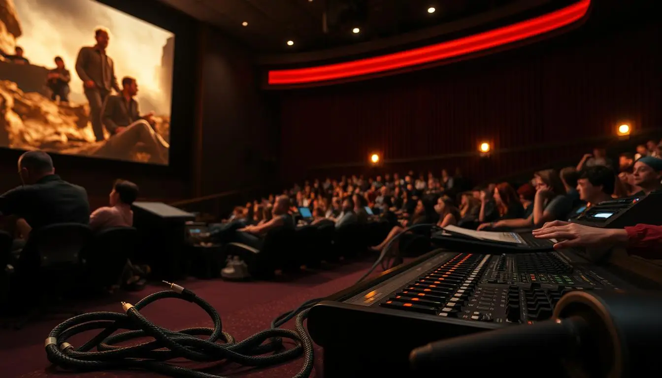 som no cinema, produção audiovisual, bastidores técnicos