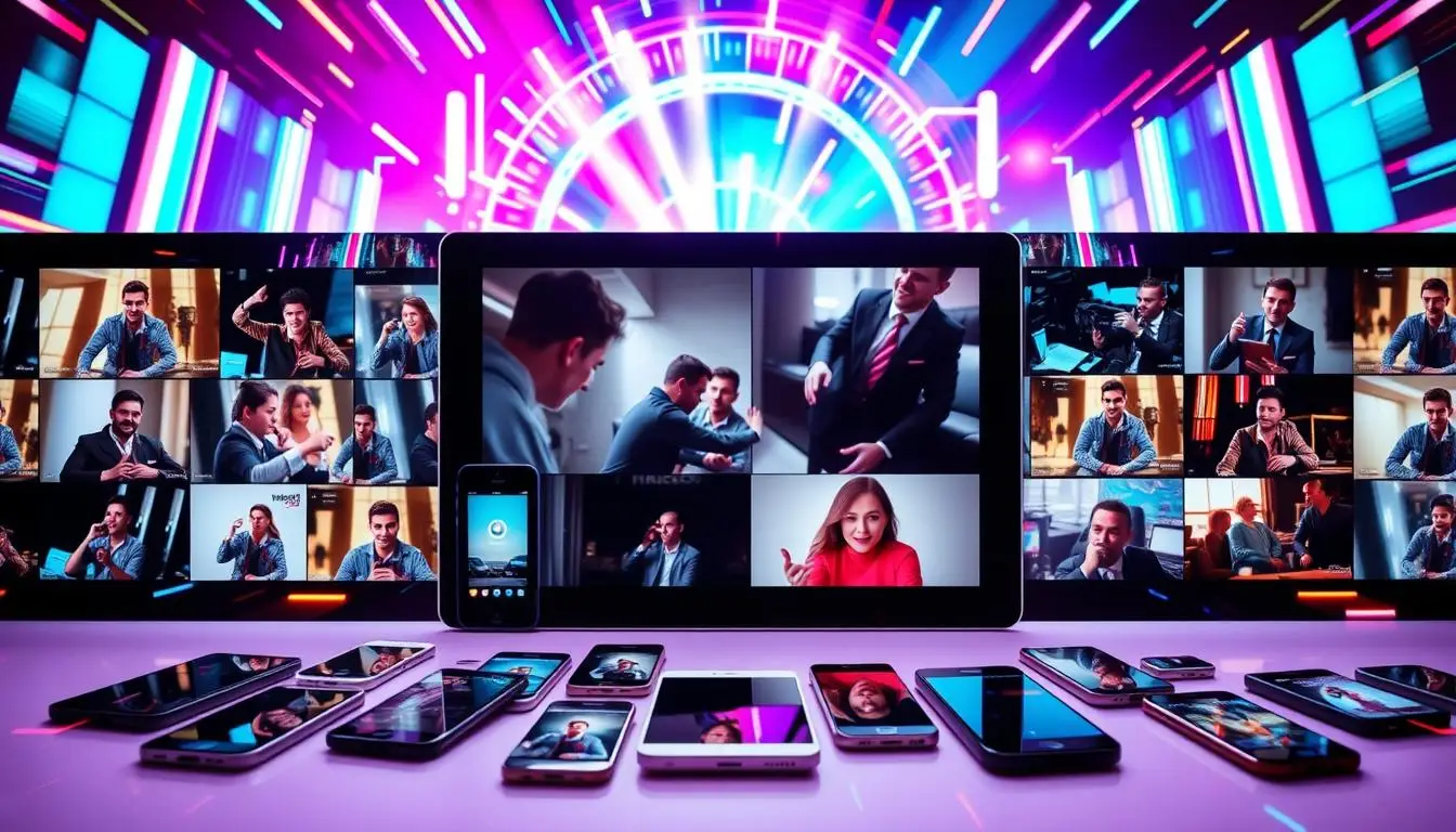 vídeos virais, tendências digitais, cultura online